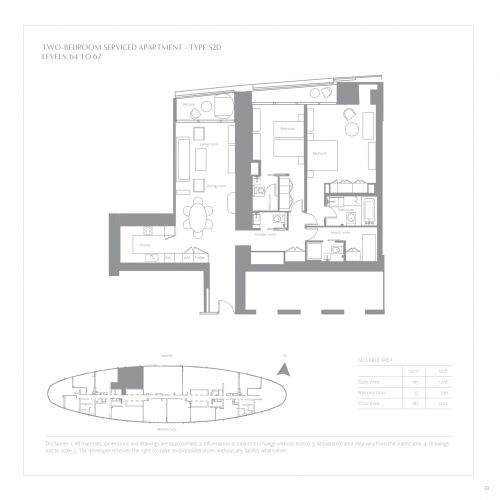 Two Bedroom Serviced Apartments