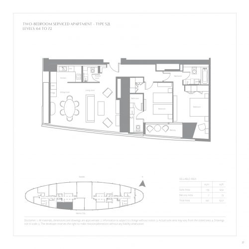 Two Bedroom Serviced Apartments