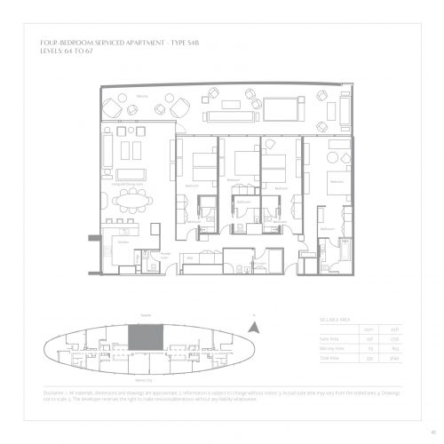 Four Bedroom Serviced Apartments