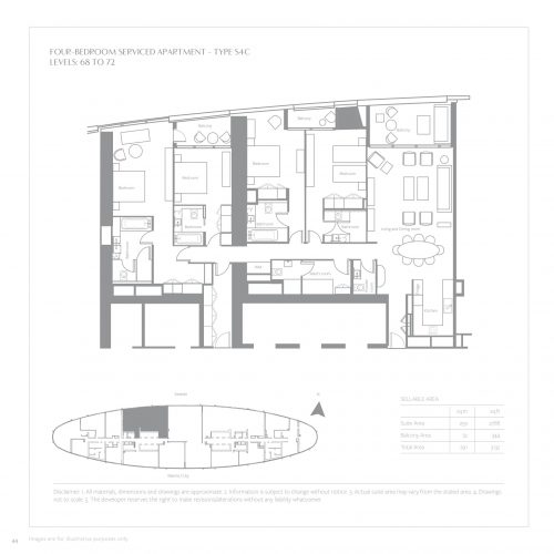 Four Bedroom Serviced Apartments