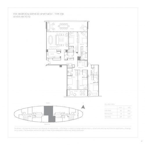 Five Bedroom Serviced Apartments