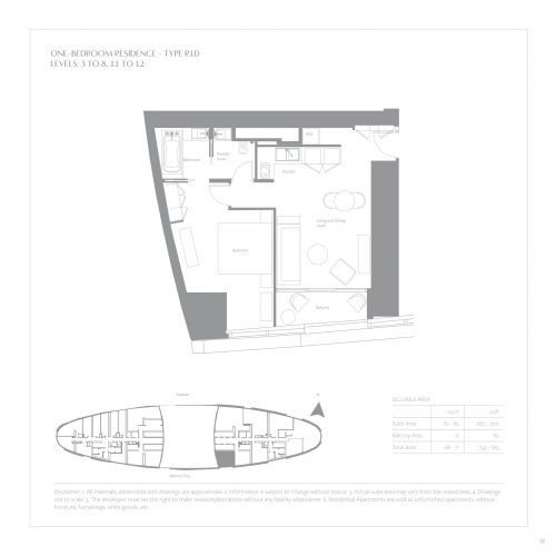 One Bedroom Residences