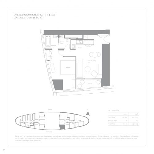 One Bedroom Residences