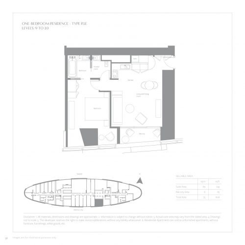 One Bedroom Residences