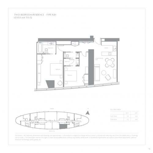 Two Bedroom Residences